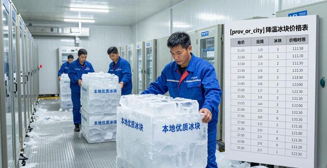 南京雨花台区降温冰块多少钱一吨？本地制冰厂报价来了